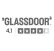 Glassdoor rating of 4.1 stars a logo for a company